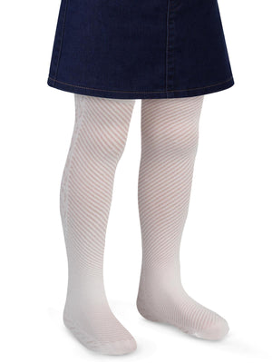 Civil Girls Floş Sarmaşık 2-12 Yaş Külotlu Çorap - Ekru