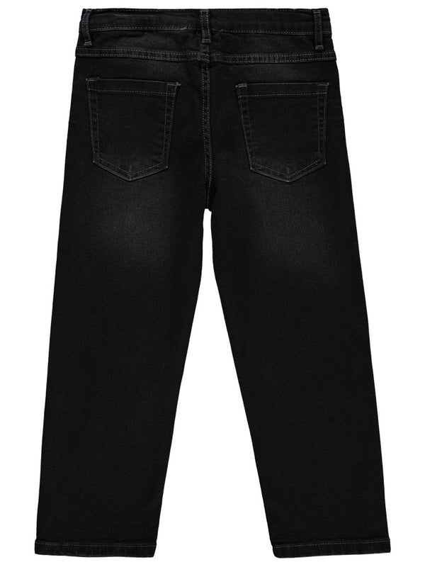 Civil Boys Lazer Yıpratmalı 10-13 Yaş Pantolon - Siyah