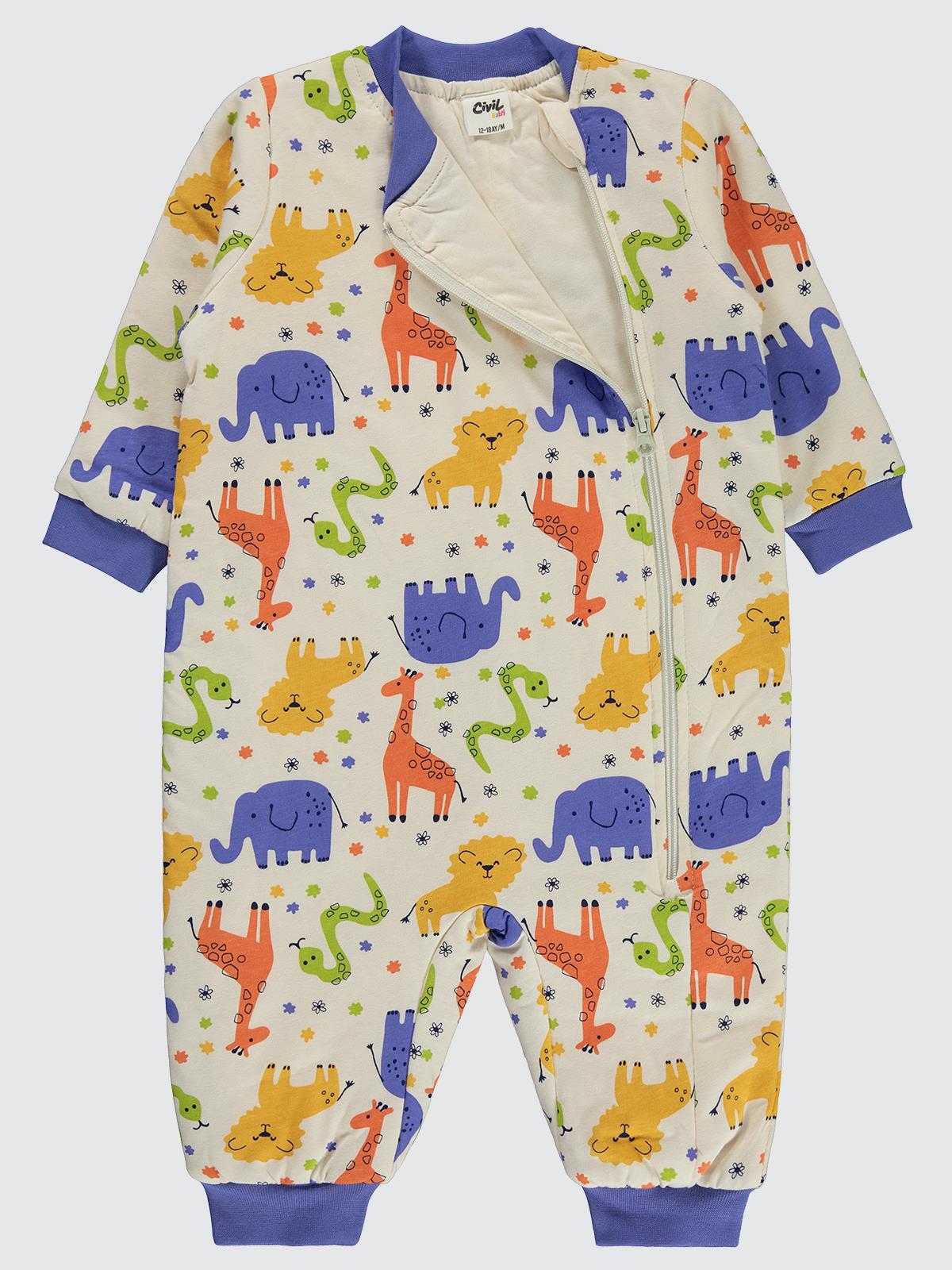 Civil Baby Colourful Empirme 30 Gr 12-18 Ay Uyku Tulumu - Fil Dişi