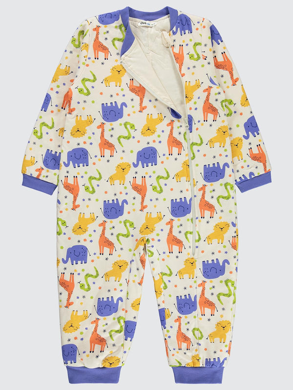 Civil Boys Colourful Empirme 30 Gr 6-9 Yaş Uyku Tulumu - Fil Dişi