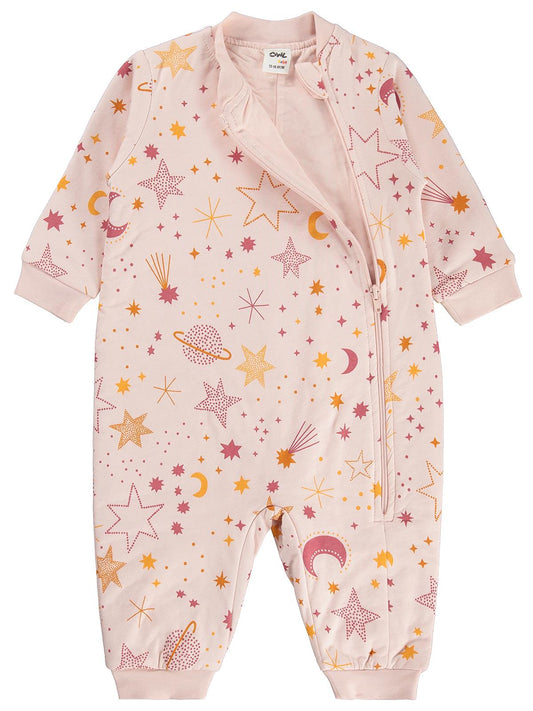Civil Baby Ay Yıldız Empirme 30 Gr  Uyku Tulumu - Pudra