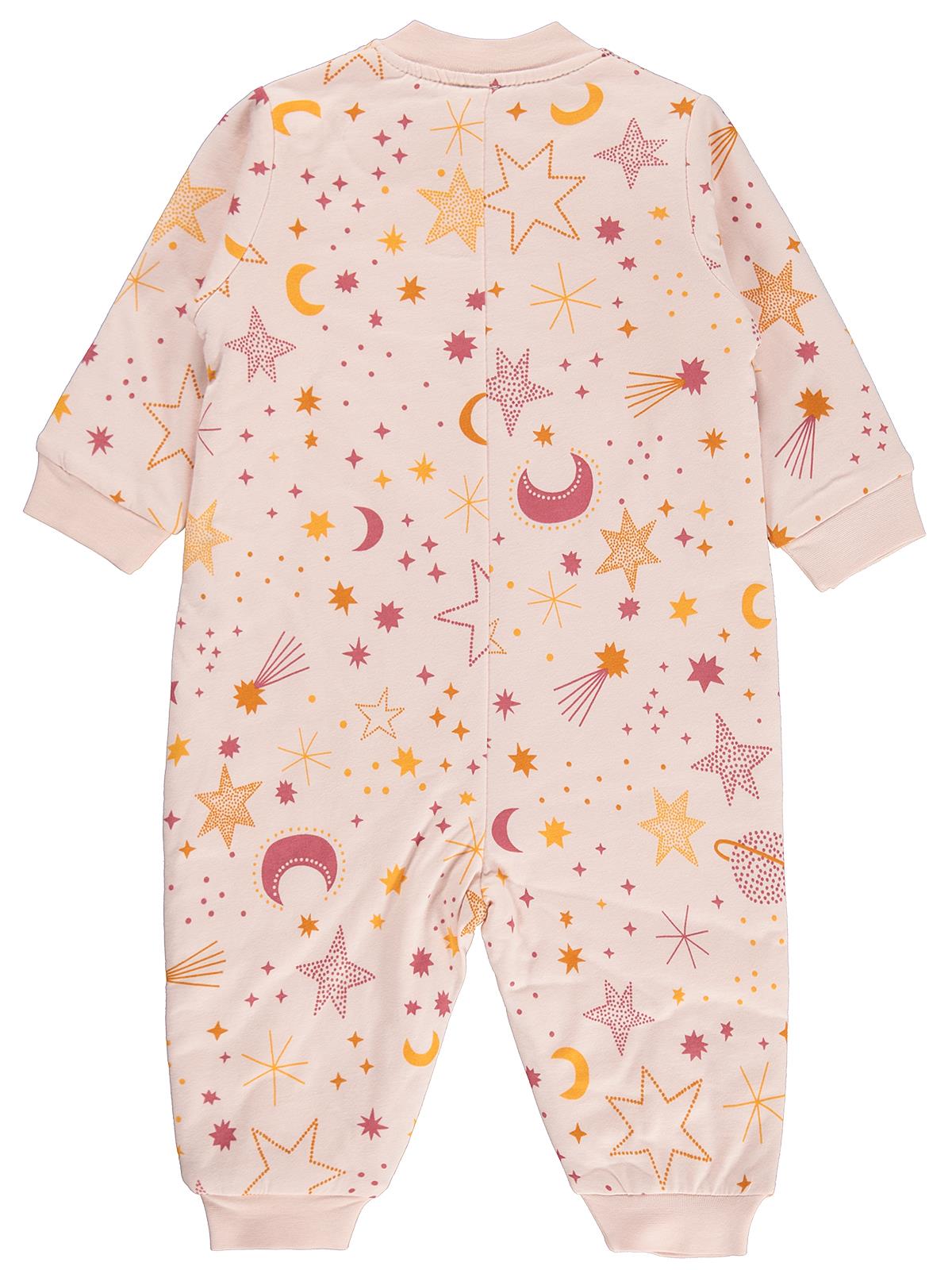 Civil Baby Ay Yıldız Empirme | 1.2 TOG Uyku Tulumu | Süprem | Uzun Kollu Bisiklet Yaka - Pudra