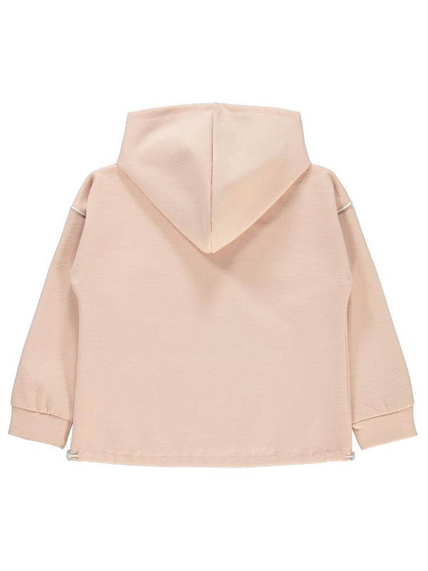 Civil Girls Always Baskılı Active 6-9 Yaş Sweatshirt - Pudra
