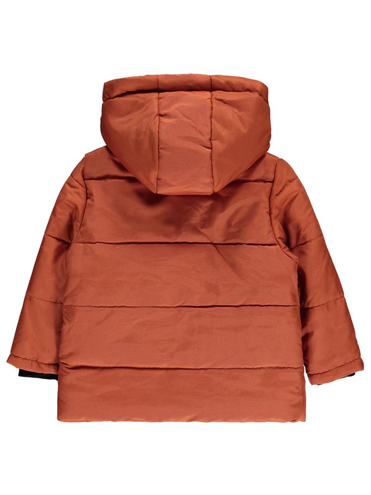 Civil Boys No Limits Şerit Baskılı 2-5 Yaş Mont - Turuncu