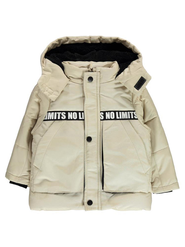 Civil Boys No Limits Şerit Baskılı 2-5 Yaş Mont - Bej