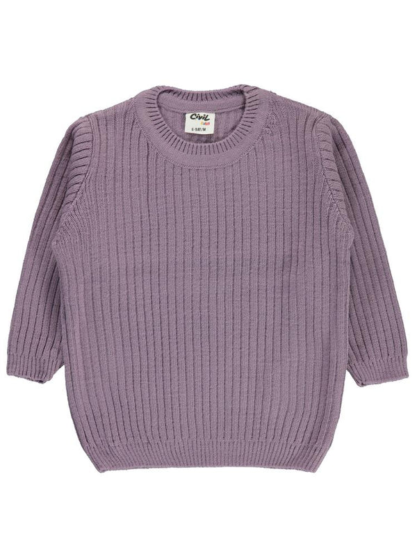 Civil Baby Basic Fitilli 6-18 Ay Kazak - Lila