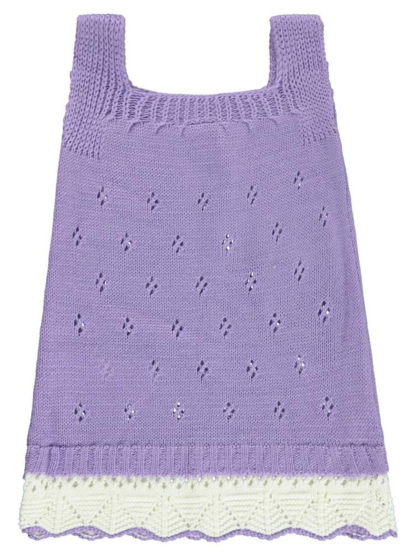 Civil Baby Askılı Çıkmalı 6-18 Ay Elbise - Lila