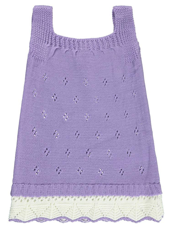 Civil Baby Askılı Çıkmalı 6-18 Ay Elbise - Lila