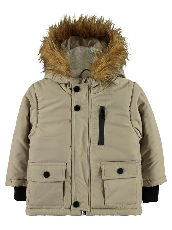 Civil Baby Kürklü 6-18 Ay Mont - Bej