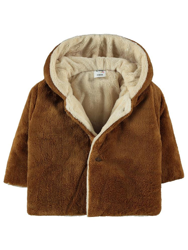 Civil Baby Kulaklı 6-18 Ay Mont - Kahverengi
