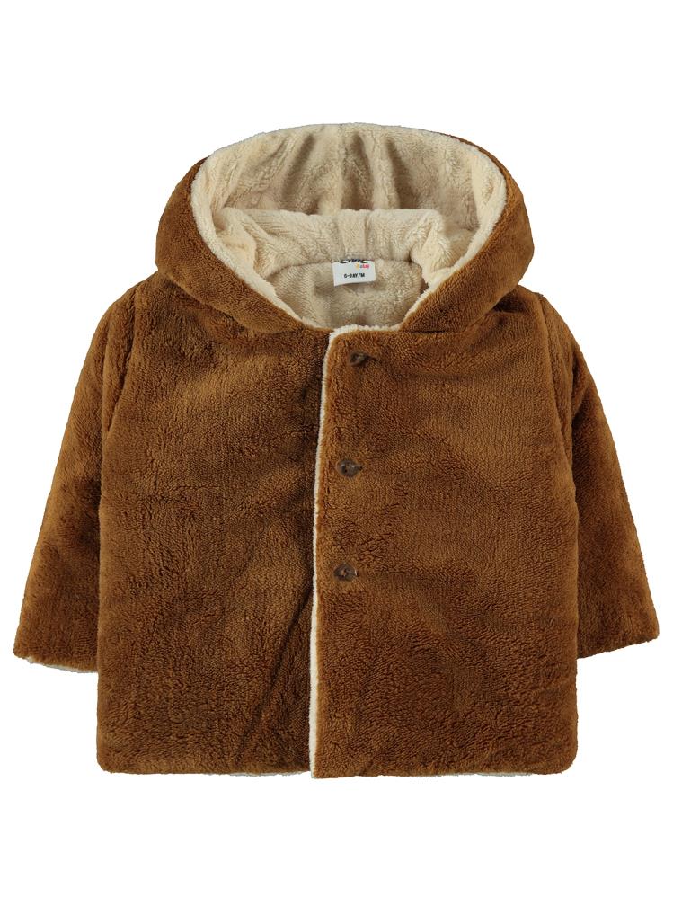 Civil Baby Kulaklı 6-18 Ay Mont - Kahverengi