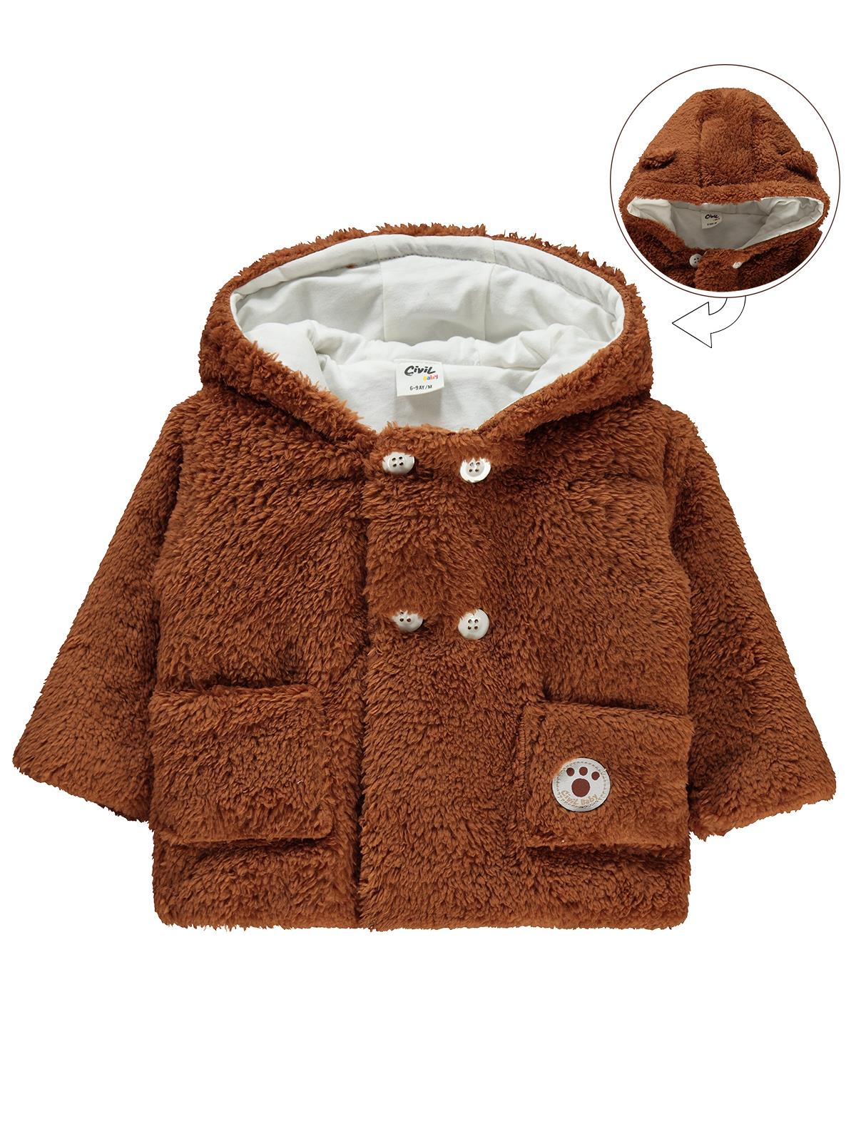 Civil Baby Cepli 6-18 Ay Mont - Kahverengi