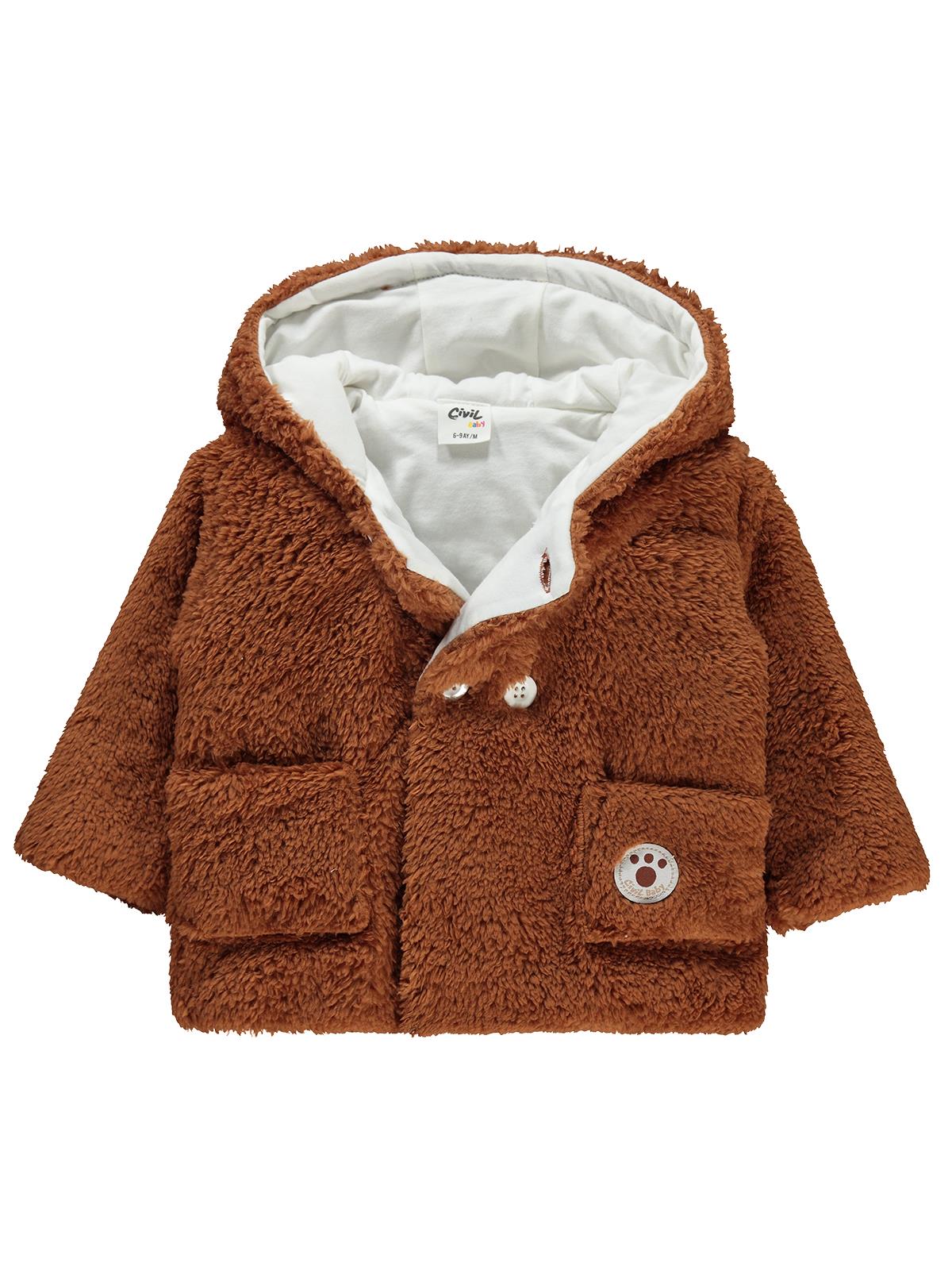 Civil Baby Cepli 6-18 Ay Mont - Kahverengi