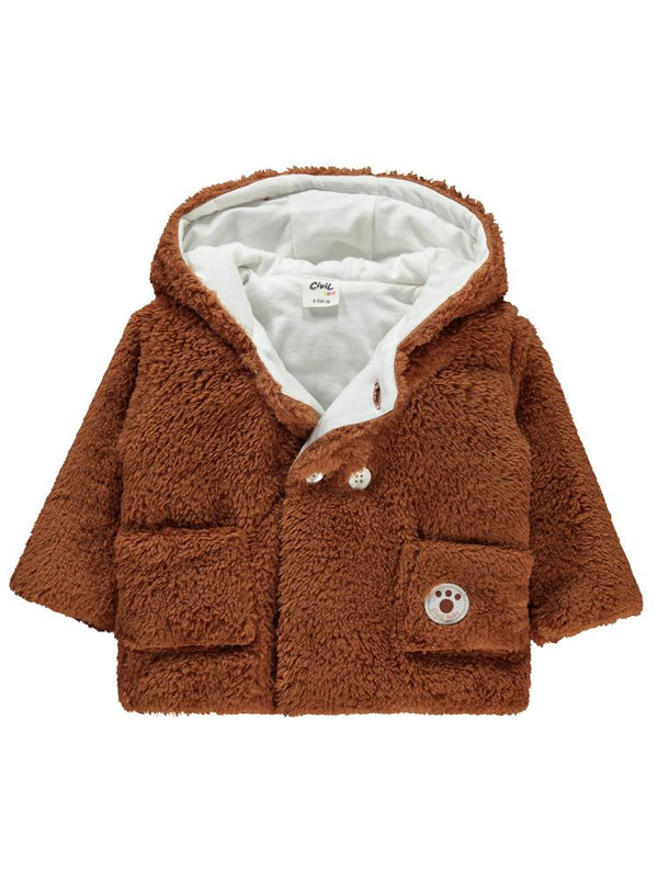 Civil Baby Cepli 6-18 Ay Mont - Kahverengi