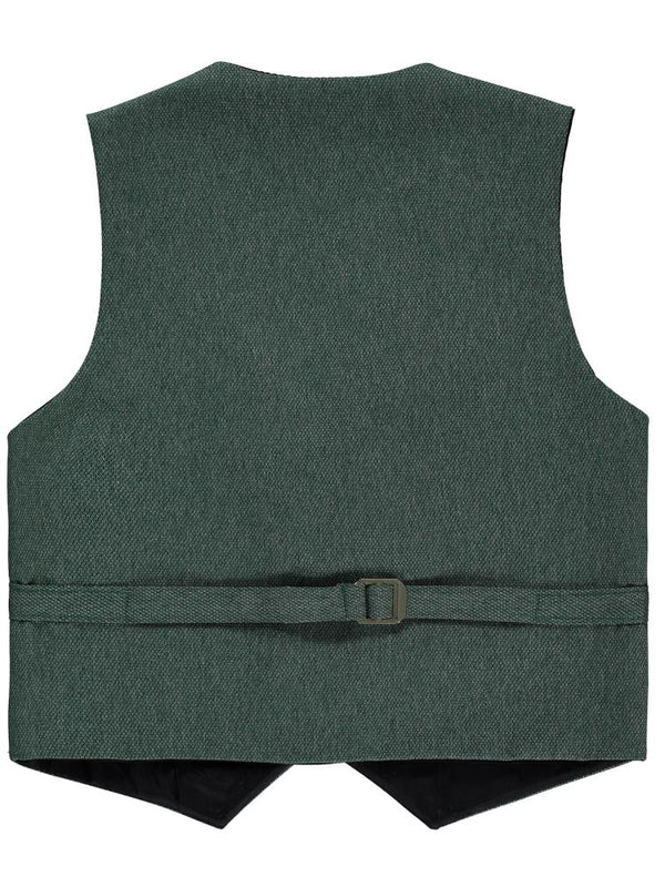 Civil Boys Klasik Armürlü 6-9 Yaş Yelek - Yeşil