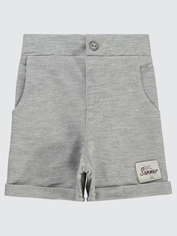 Civil Baby Süs Etiketli 6-18 Ay Şort - Gri