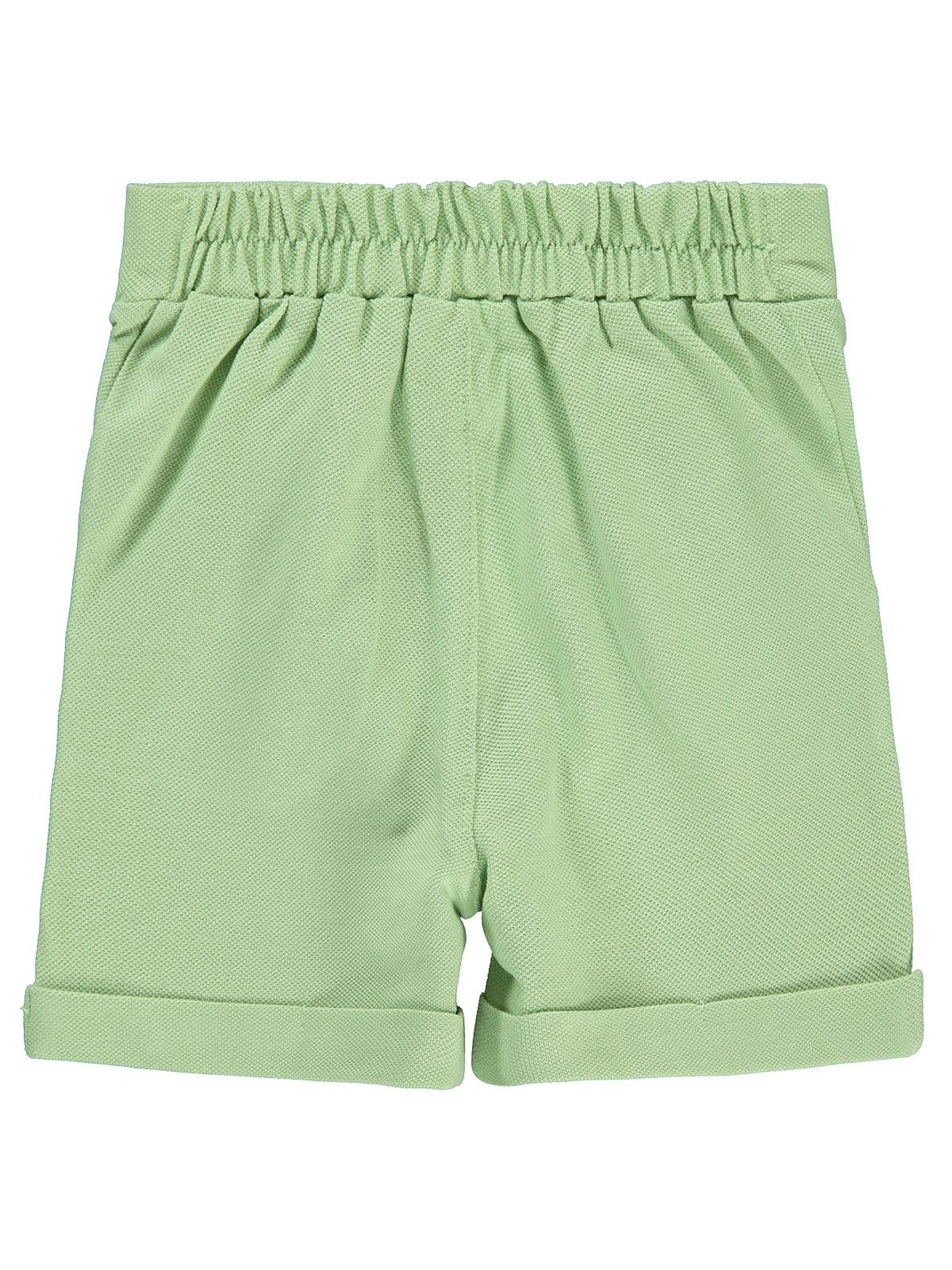 Civil Baby Süs Etiketli 6-18 Ay Şort - Yeşil