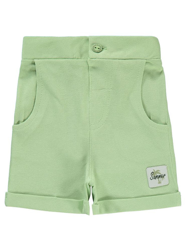Civil Baby Süs Etiketli 6-18 Ay Şort - Yeşil