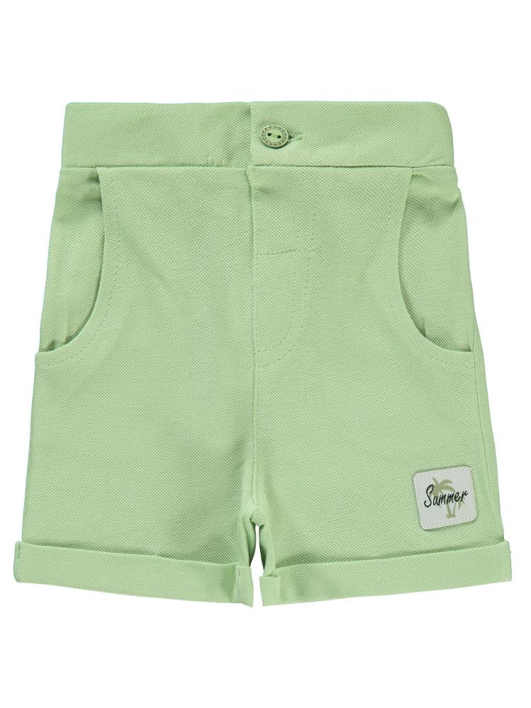 Civil Baby Süs Etiketli 6-18 Ay Şort - Yeşil