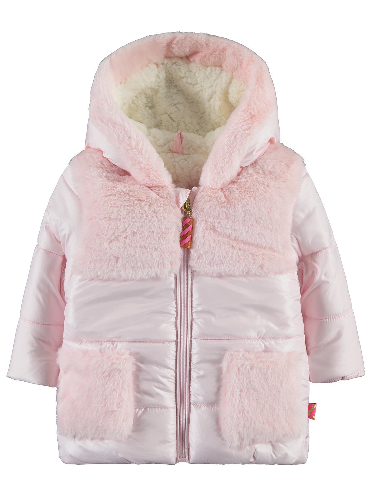 Civil Baby Roba Ve Cepleri Kürklü 6-18 Ay Mont - Pudra