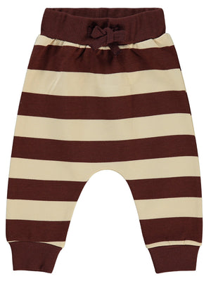Civil Baby Çizgi 6-18 Ay Eşofman Altı - Kahverengi