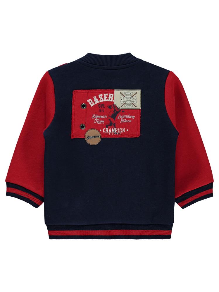 Civil Baby Baseball Baskılı 6-18 Ay Ceket - Lacivert