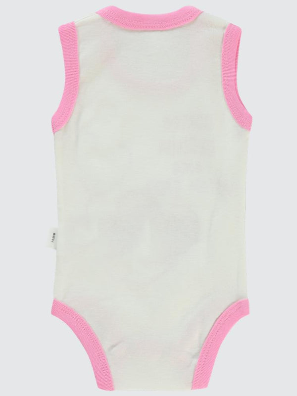 Civil Baby Doktor Baskılı Sfr.Kol 1-36 Ay Çıtçıtlı Badi - Pembe