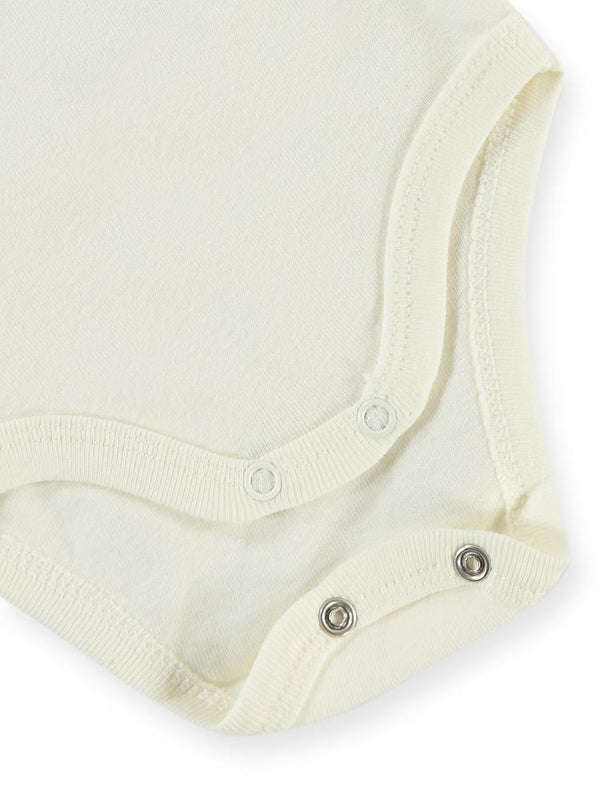 Civil Baby Annesi Gibi Prenses Baskılı Sfr.Kol1-36 Ay Çıtçıtlı Badi - Ekru