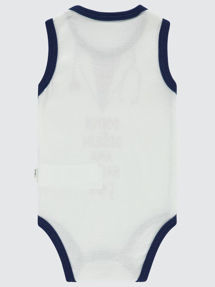 Civil Baby Doktor Baskılı Sfr.Kol1-36 Ay Çıtçıtlı Badi - Lacivert