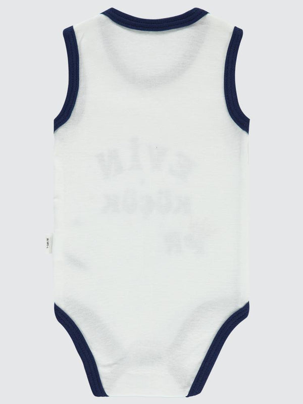 Civil Baby Evin Küçük Prensi Baskılı Sfr.Kol1-36 Ay Çıtçıtlı Badi - Lacivert