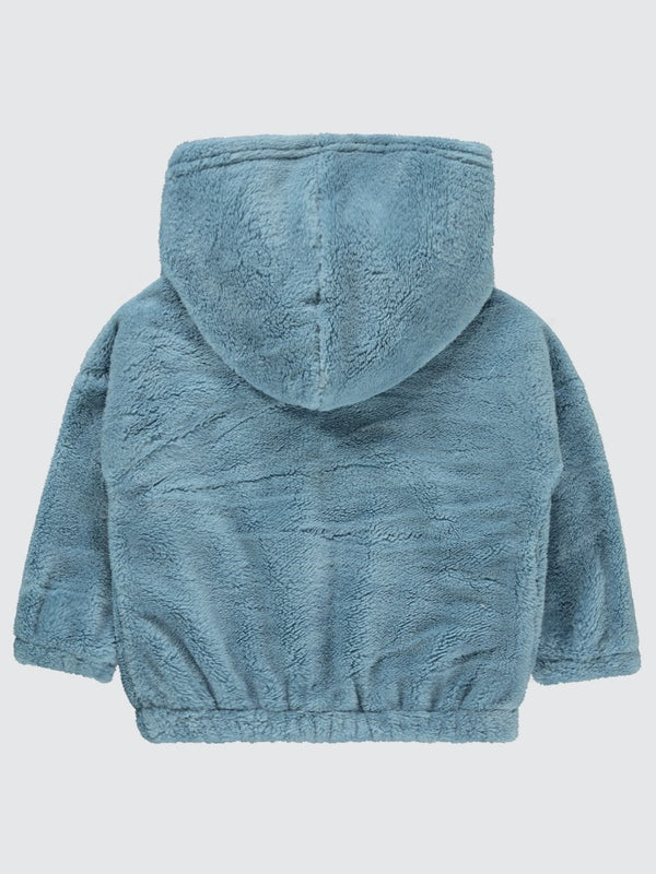 Civil Girls Kapüşonlu Velsoft 2-5 Yaş Sweatshirt - Yeşil