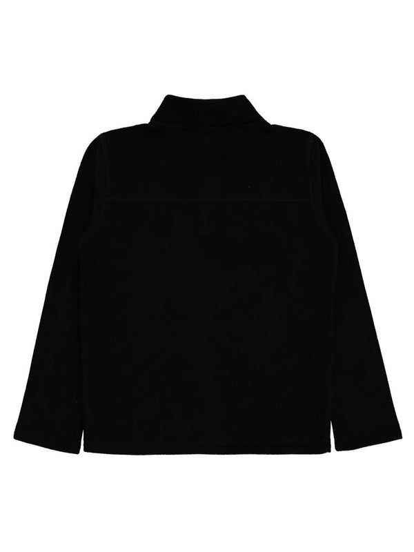 Civil Boys Basic Fermuarlı 10-13 Yaş Sweatshirt - Siyah