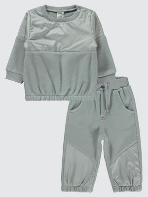 Civil Baby Mikro Garnili 6-18 Ay Takım - Gri