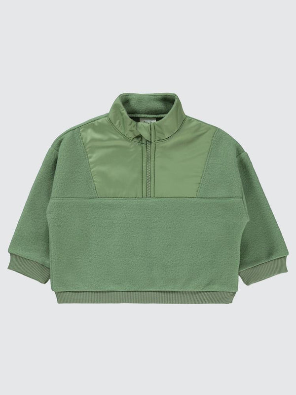 Civil Baby Mikro Garnili 6-18 Ay Sweatshirt - Haki
