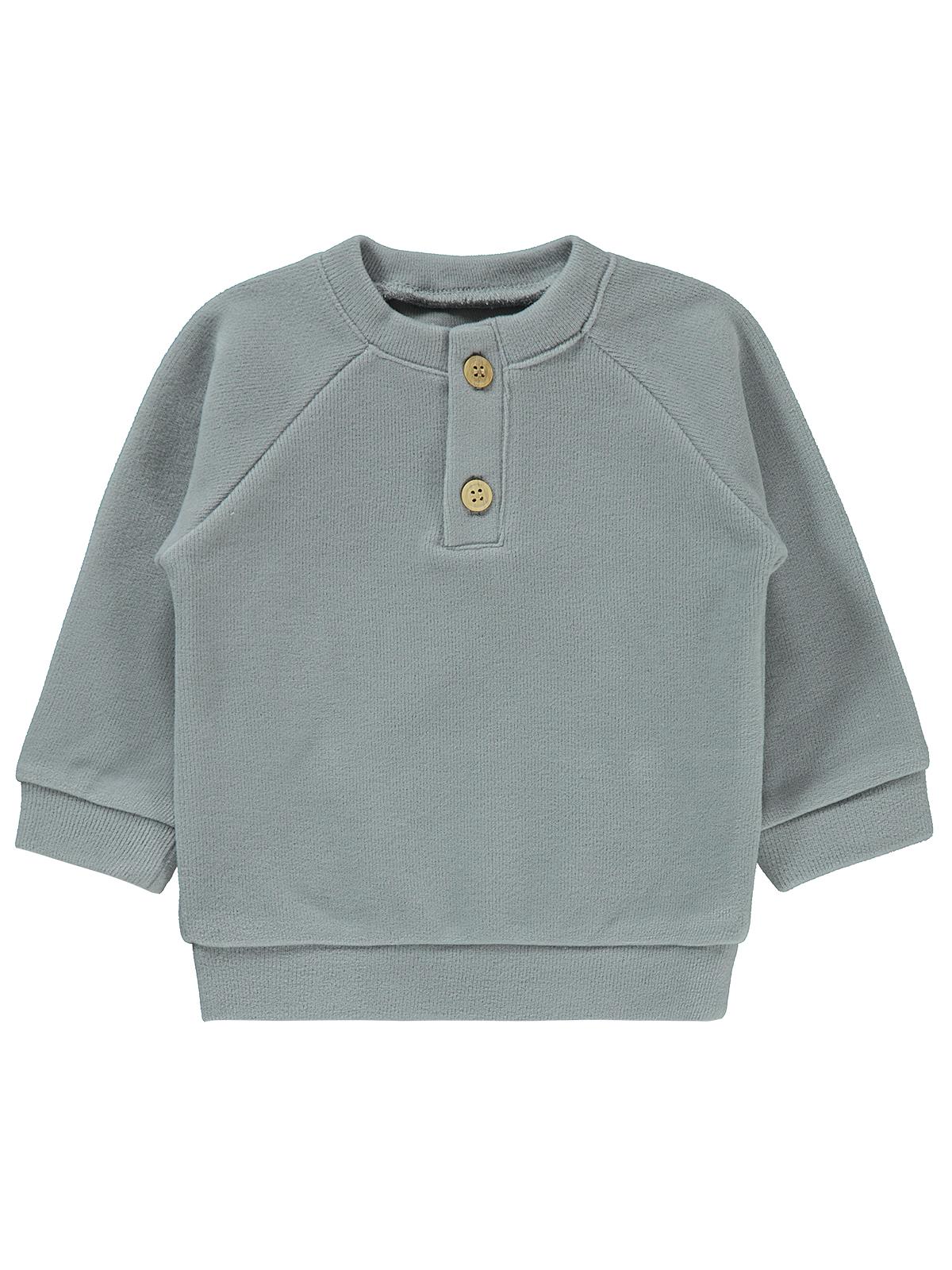 Civil Baby Patlı 6-18 Ay Sweatshirt - Gri