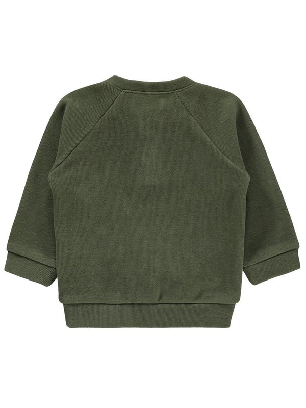 Civil Baby Patlı 6-18 Ay Sweatshirt - Haki