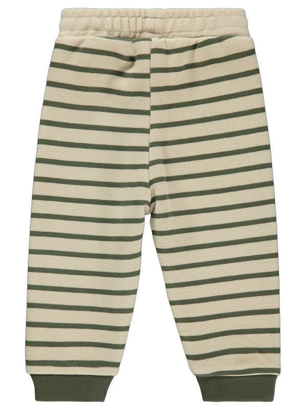 Civil Baby Little Man Çizigili 6-18 Ay Eşofman Altı - Haki