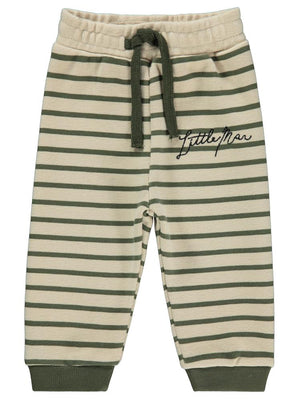 Civil Baby Little Man Çizigili 6-18 Ay Eşofman Altı - Haki
