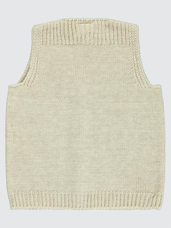 Civil Baby Saç Örgülü 3-18 Ay Yelek - Bej