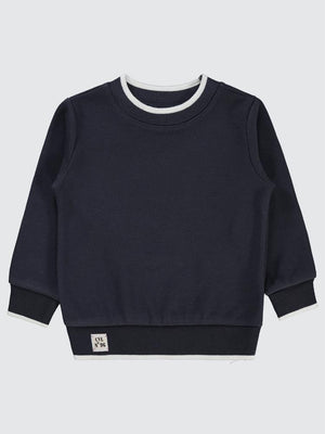 Civil Boys Cvl Etiketli 2-5 Yaş Sweatshirt - Gri