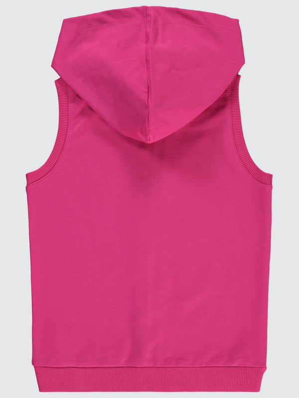 Civil Girls Basic 6-9 Yaş Yelek - Fusya
