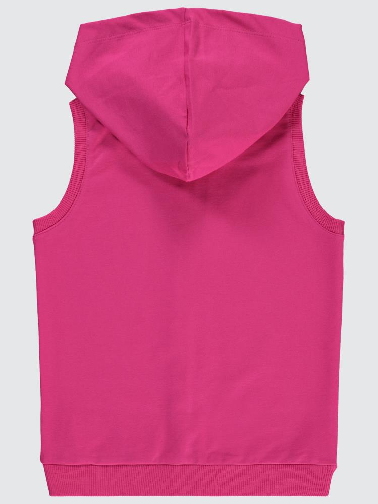 Civil Girls Basic 6-9 Yaş Yelek - Fusya