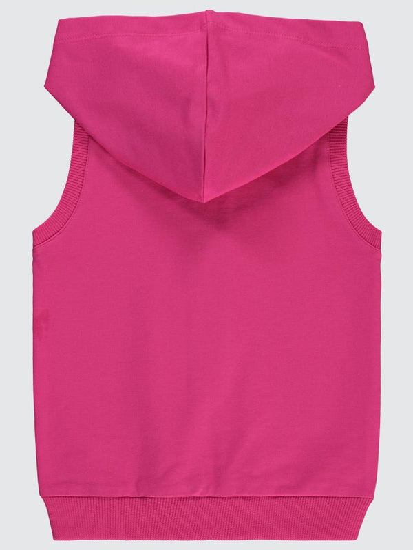 Civil Girls Basic 2-5 Yaş Yelek - Fusya