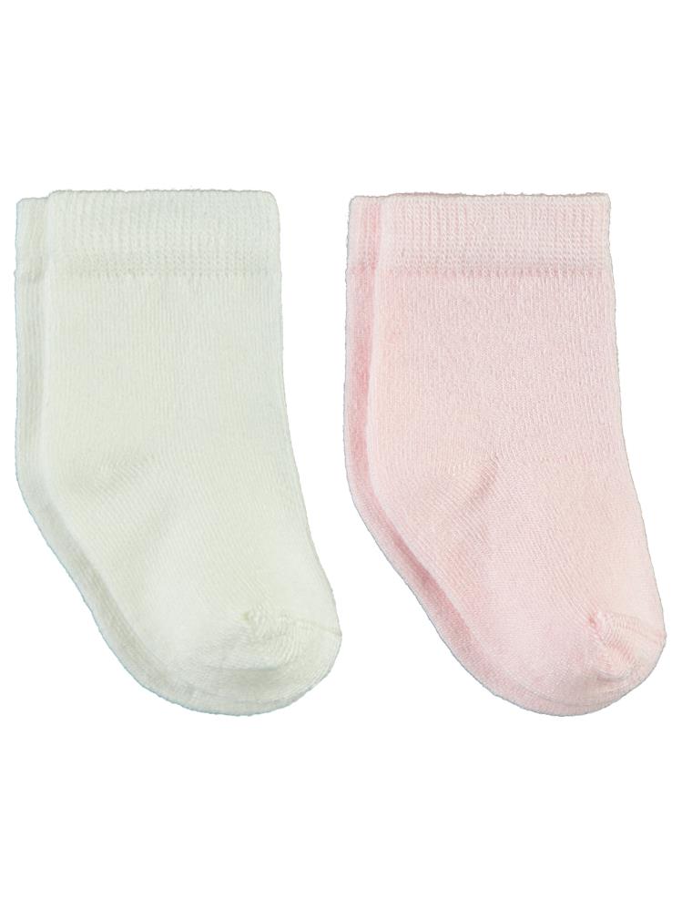 Civil Baby Bambu Organik Bebek Çorap Set - Ekru