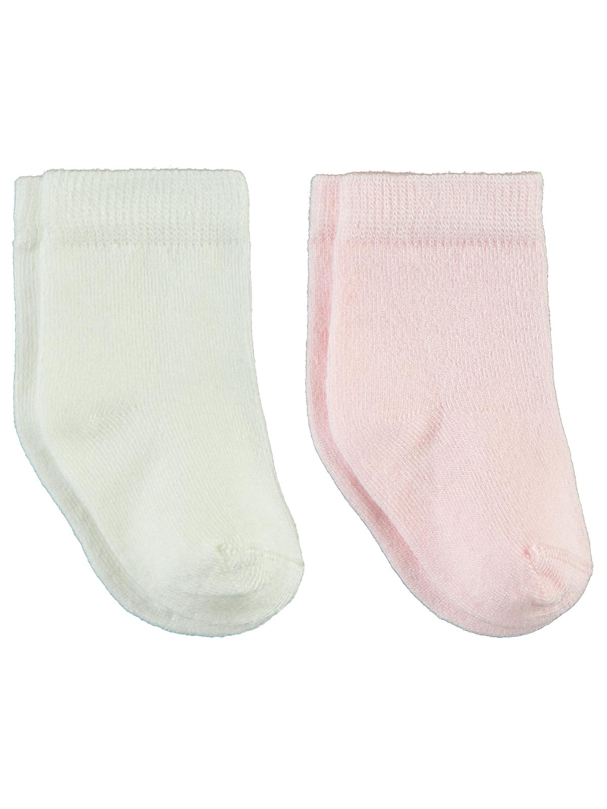 Civil Baby Bambu Organik Bebek Çorap Set - Ekru