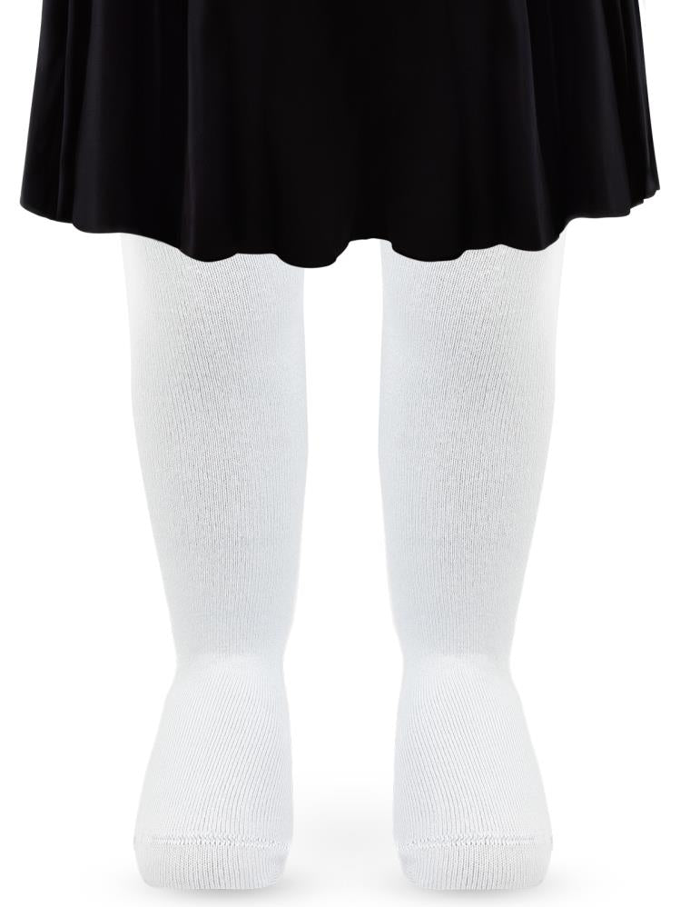 Civil Baby Kız Bebek Bambu Külotlu Çorap 1-12 Ay - Beyaz