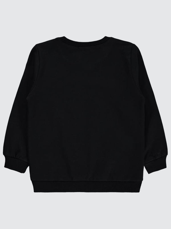 Civil Girls Basic 2-5 Yaş Sweatshirt - Siyah