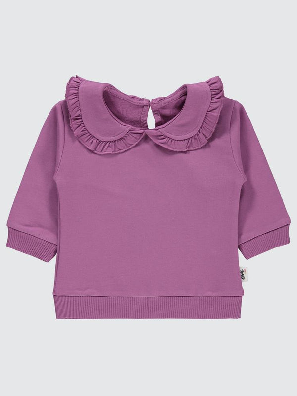 Civil Baby Düz 6-18 Ay Sweatshirt - Lila