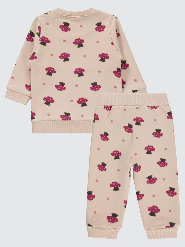 Civil Baby Mantar Empirme 6-18 Ay Takım - Pudra