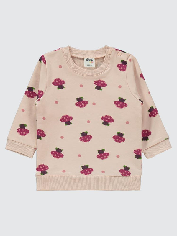 Civil Baby Mantar Empirme 6-18 Ay Takım - Pudra